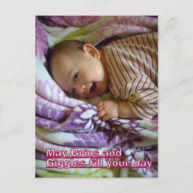 cartão postal giggles (Frente)