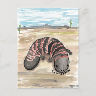 Cartão Postal Gila (eu não sou um) Monstro