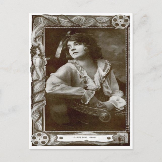 Cartão postal Gilian Cinema Vintage (Frente)