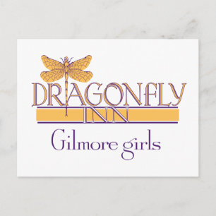 Cartão Postal Gilmore Girls   Dragonfly Inn Logo