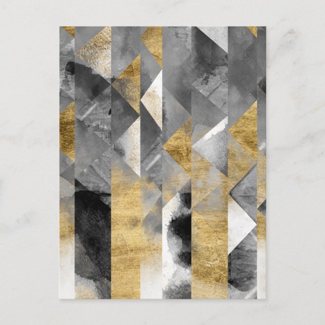 Cartão Postal Gilt Reflexões I (Frente)