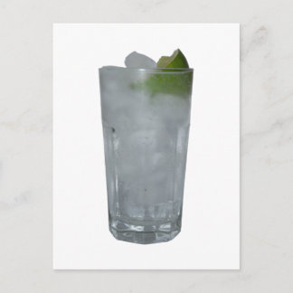 Cartão Postal Gin Tonic