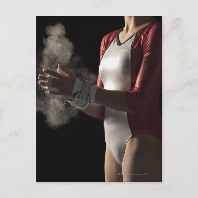 Cartão Postal ginasta 3 (Frente)