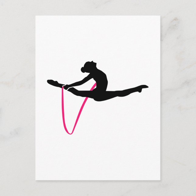 Cartão Postal ginástica (Frente)