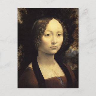 Cartão Postal Ginevra de' Benci