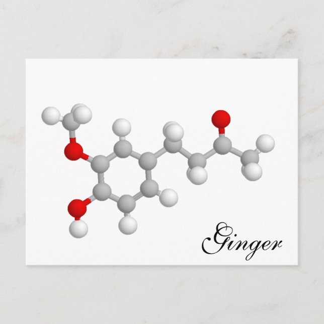Cartão Postal Ginger (Frente)