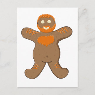 Cartão Postal Ginger Bear Man