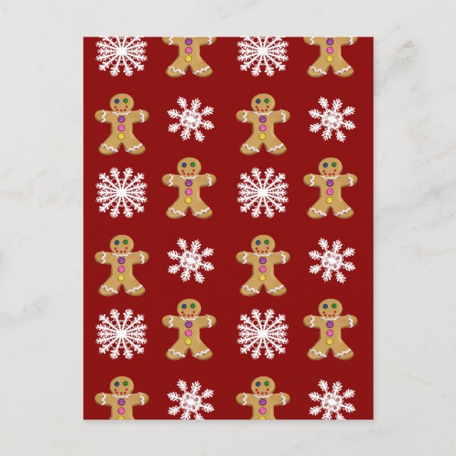 Cartão Postal Ginger e Neve (Frente)