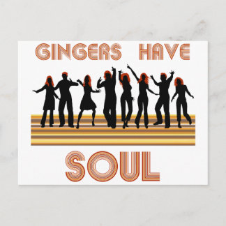 Cartão Postal Gingers têm comboio de almas