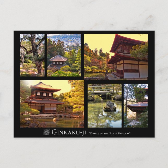 Cartão Postal Ginkaku-ji (Higashiyama Jisho-ji) (Frente)