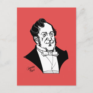 Cartão Postal Gioachino Rossini