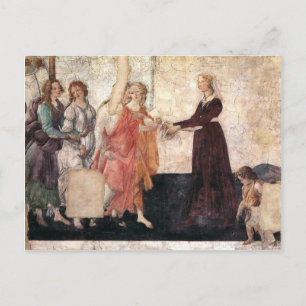 Cartão Postal Giovanna Albizi Com Vênus E Graves