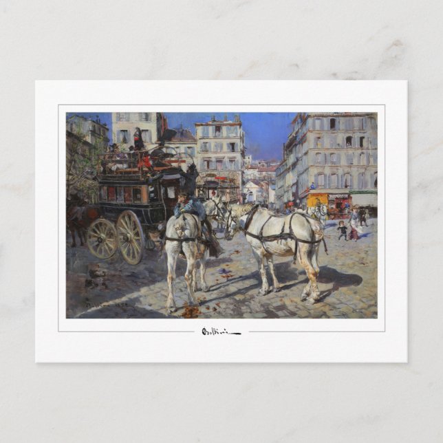 Cartão Postal Giovanni Boldini #161 - Cartão-postal de arte (Frente)