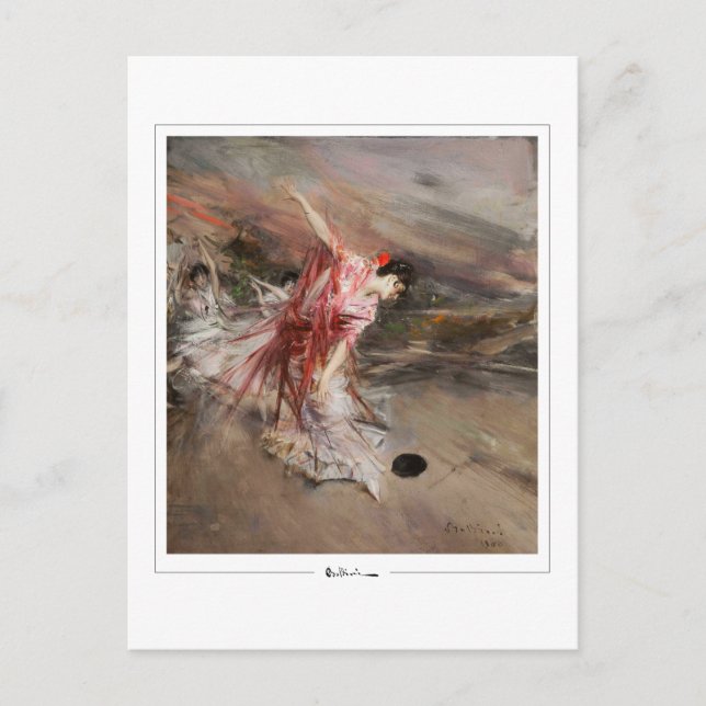 Cartão Postal Giovanni Boldini #592 - Cartão-postal de arte (Frente)