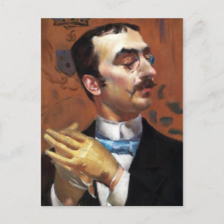 Cartão Postal Giovanni Boldini - por Toulouse Lautrec