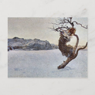 Cartão Postal Giovanni Segantini - As mães mau