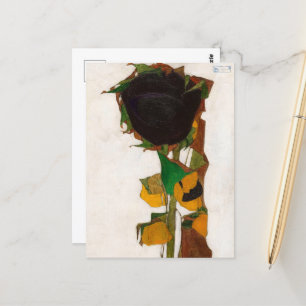 Cartão Postal Girasol de Egon Schiele