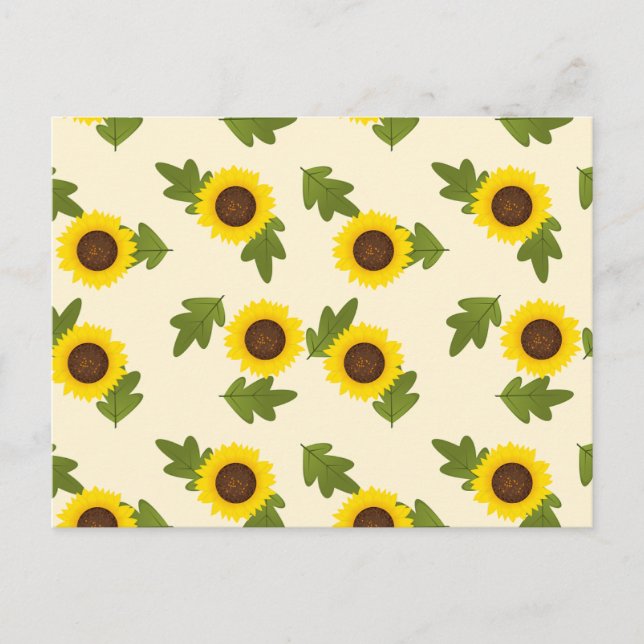 Cartão Postal Girassol (Frente)