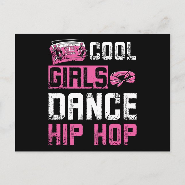 Cartão Postal Girls Dance Hip Hop (Frente)