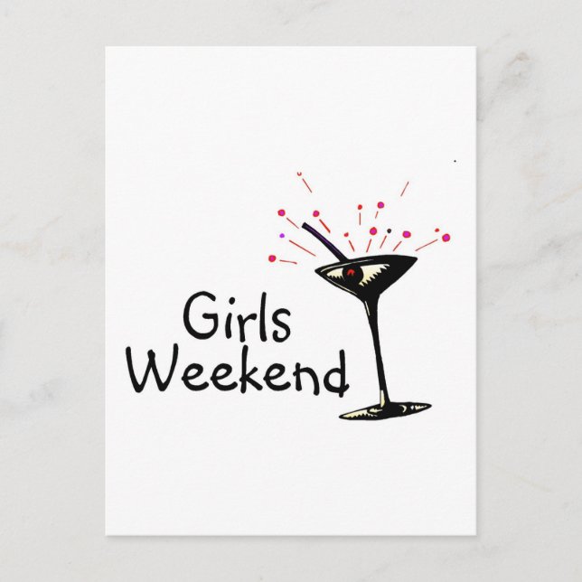 Cartão Postal Girls Weekend (Frente)