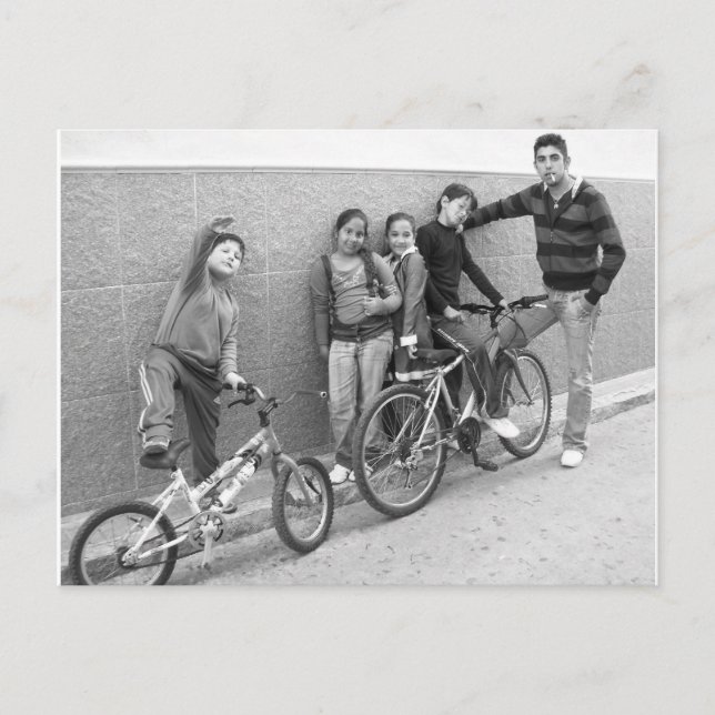 Cartão Postal Gitanos. (Frente)