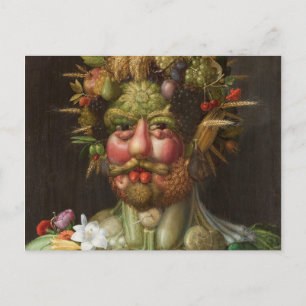Cartão Postal Giuseppe Arcimboldo - Vertumno