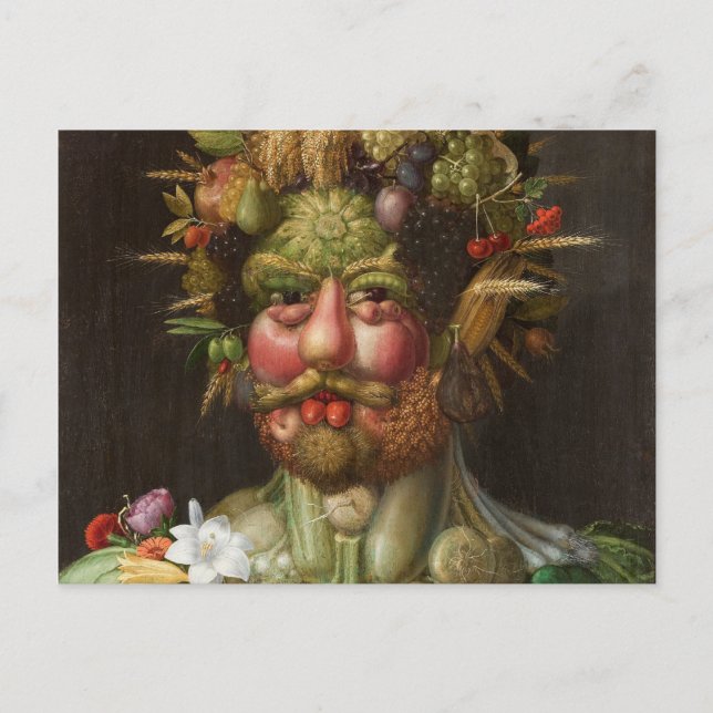 Cartão Postal Giuseppe Arcimboldo - Vertumnus (Frente)