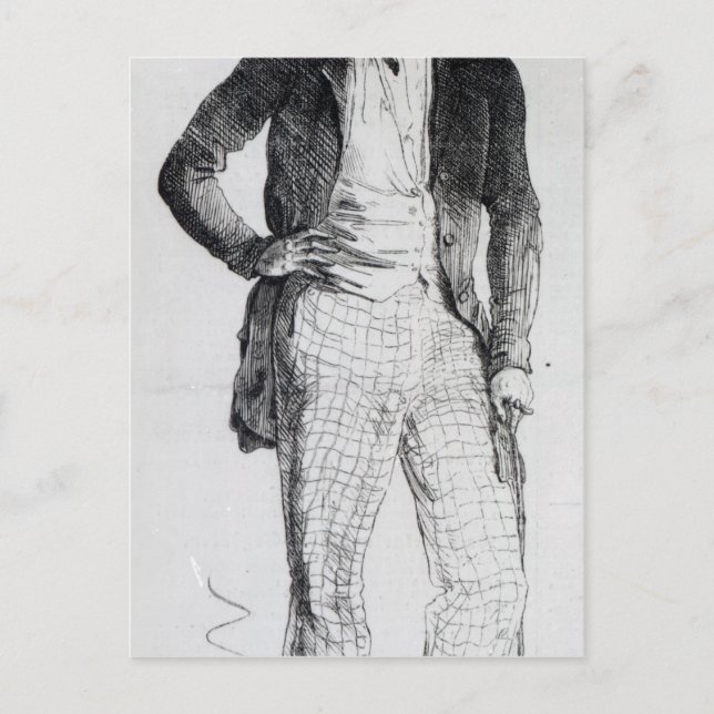 Cartão Postal Giuseppe Mazzini (Frente)