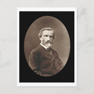 Cartão Postal Giuseppe Verdi (1813-1901) de "Galerie Contempor