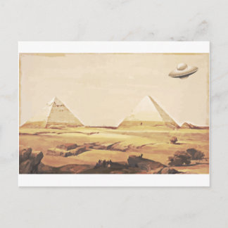 Cartão Postal Giza Spaceship
