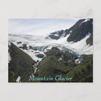 Cartão Postal Glaciar de Montanha