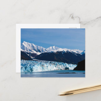 Cartão Postal Glaciar Hubbard, Alasca Postcard