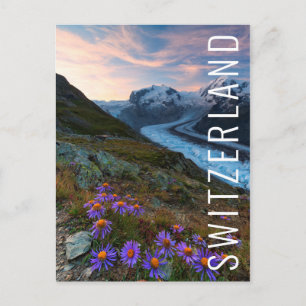 Cartão Postal Glaciar Monte Rosa   SUIÇA
