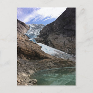 Cartão Postal Glaciar Norueguês