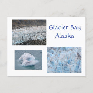 Cartão Postal Glacier Bay Alaska