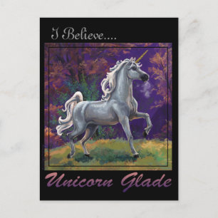 Cartão Postal Glade Unicorn