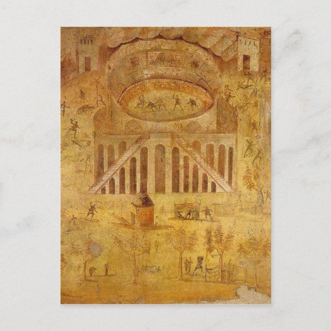 Cartão Postal Gladiadores (Frente)