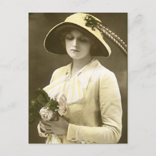 Cartão Postal Gladys Cooper [1888-1971] (Frente)
