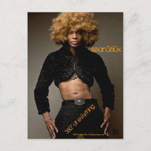 Cartão Postal GLAM POSTcard DOURADO