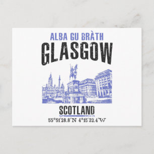 Cartão Postal Glasgow