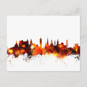 Cartão Postal Glasgow Scotland Skyline