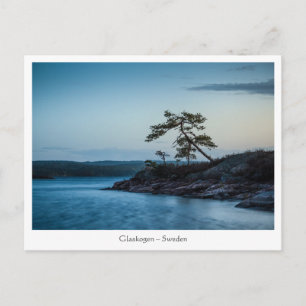 Cartão Postal Glaskogen Suécia