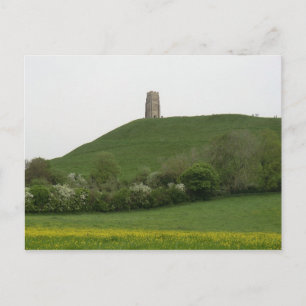 Cartão Postal Glastonbury Tor
