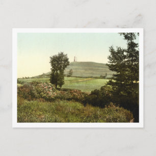 Cartão Postal Glastonbury Tor, Somerset, Inglaterra