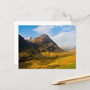 Cartão Postal Glen Coe, Scotland Postcard