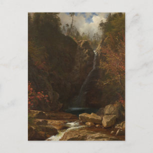 Cartão Postal Glen Ellis Falls por Albert Bierstadt