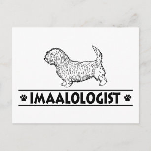 Cartão Postal Glen Humoroso de Imaal Terrier