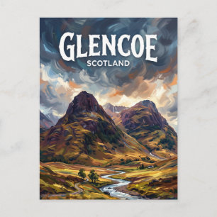 Cartão Postal Glencoe Escócia