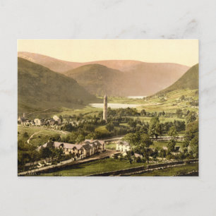 Cartão Postal Glendalough, County Wicklow, Irlanda