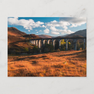 Cartão Postal Glenfinnan Viaduct, Escócia